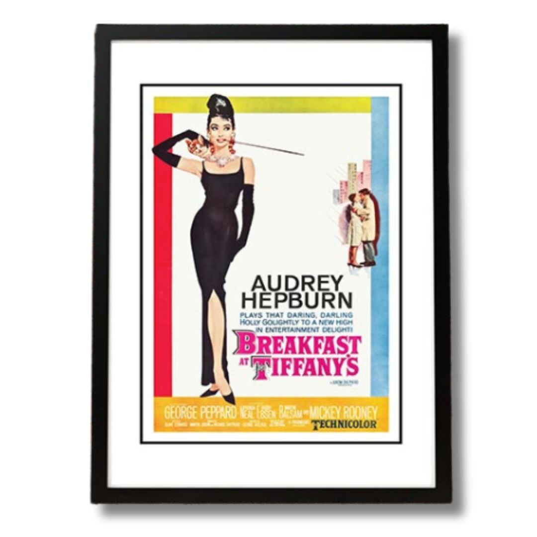 Breakfast At Tiffanys Framed Movie Poster 