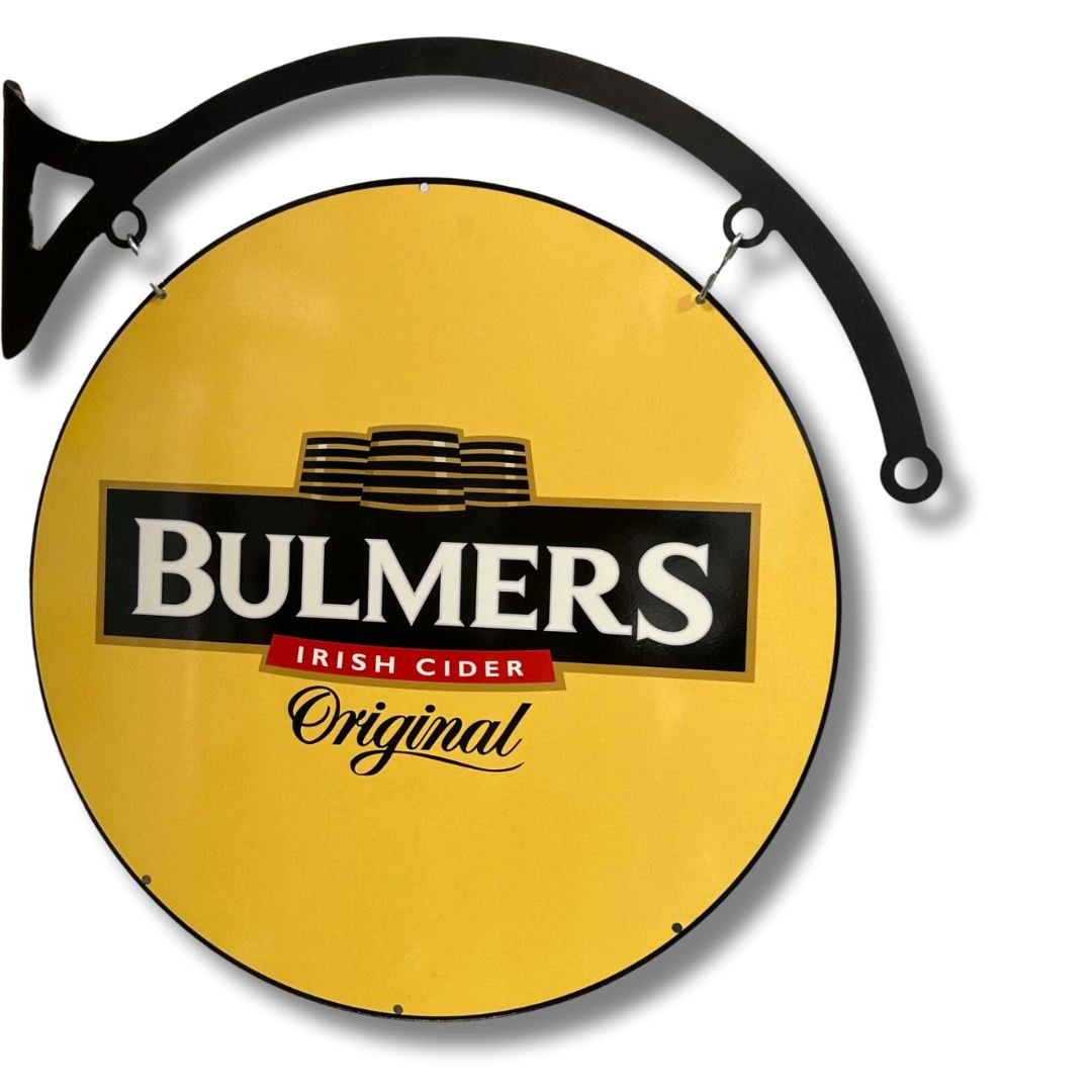 Bulmers Classic Sign Double Sided Round | The Dens