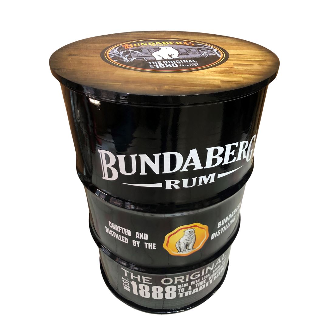 Bundaberg Drum Table Drum Barrel 