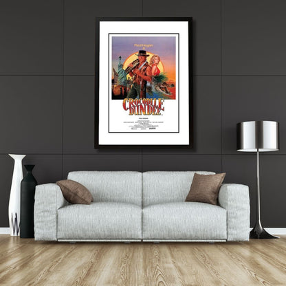 Crocodile Dundee Framed Movie Poster 