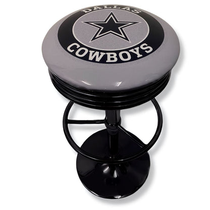 Dallas Cowboys Retro Bar Stool Retro Bar Stools Black 