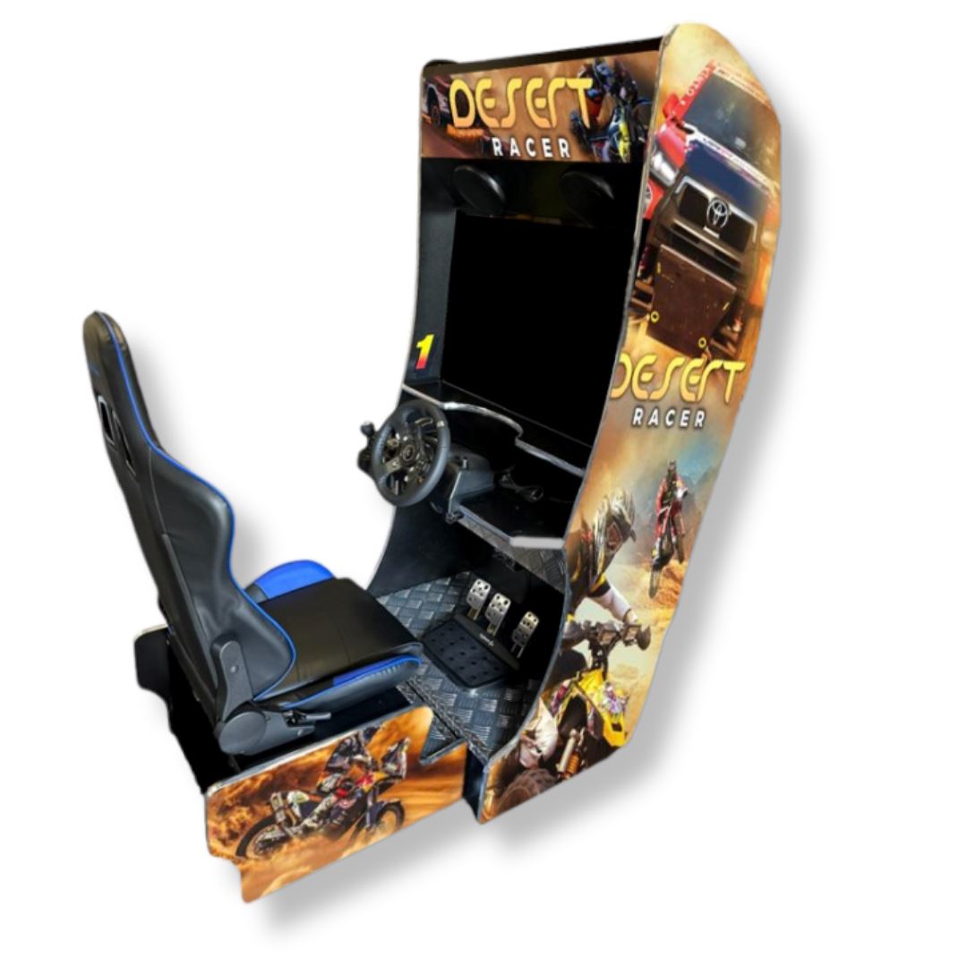 Desert Racer Simulator Arcade Machine Video Game Arcade Cabinets 