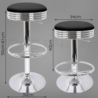 Detroit Diesel Retro Bar Stool Retro Bar Stools 