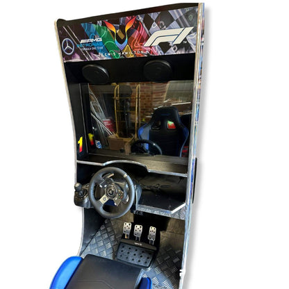 Dual Play Racing Simulator Arcade Machine Video Game Arcade Cabinets 