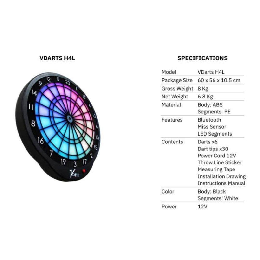 Electronic Dart Board Dartboard Set 