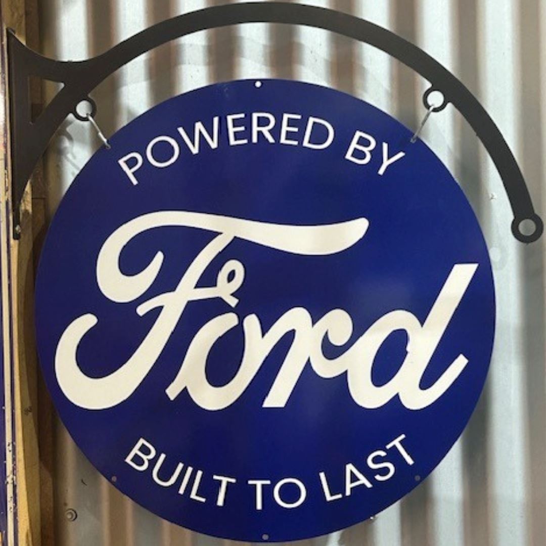 Ford Classic Sign Round Double Sided Metal Signs 