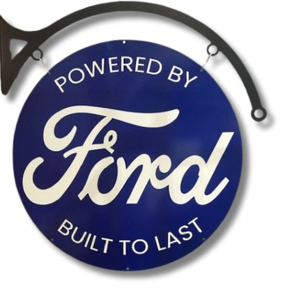 Ford Classic Sign Round Double Sided Metal Signs 