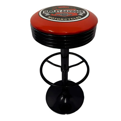 Harley 2021 Retro Bar Stool Retro Bar Stools Black 