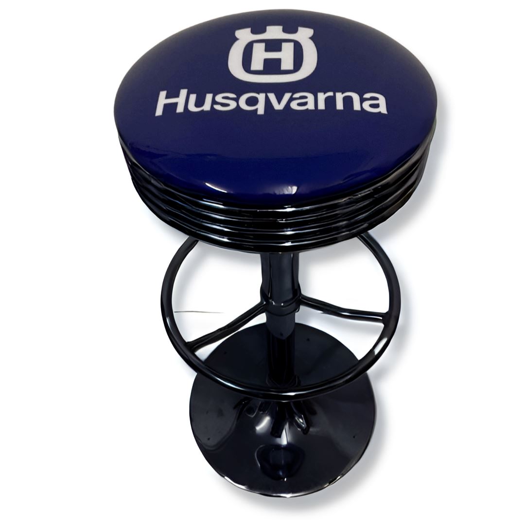 Husqvarna Husky Retro Bar Stool Retro Bar Stools Black 