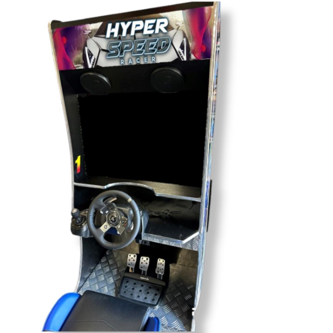 Hyper Speed Racing Simulator Arcade Machine Video Game Arcade Cabinets 