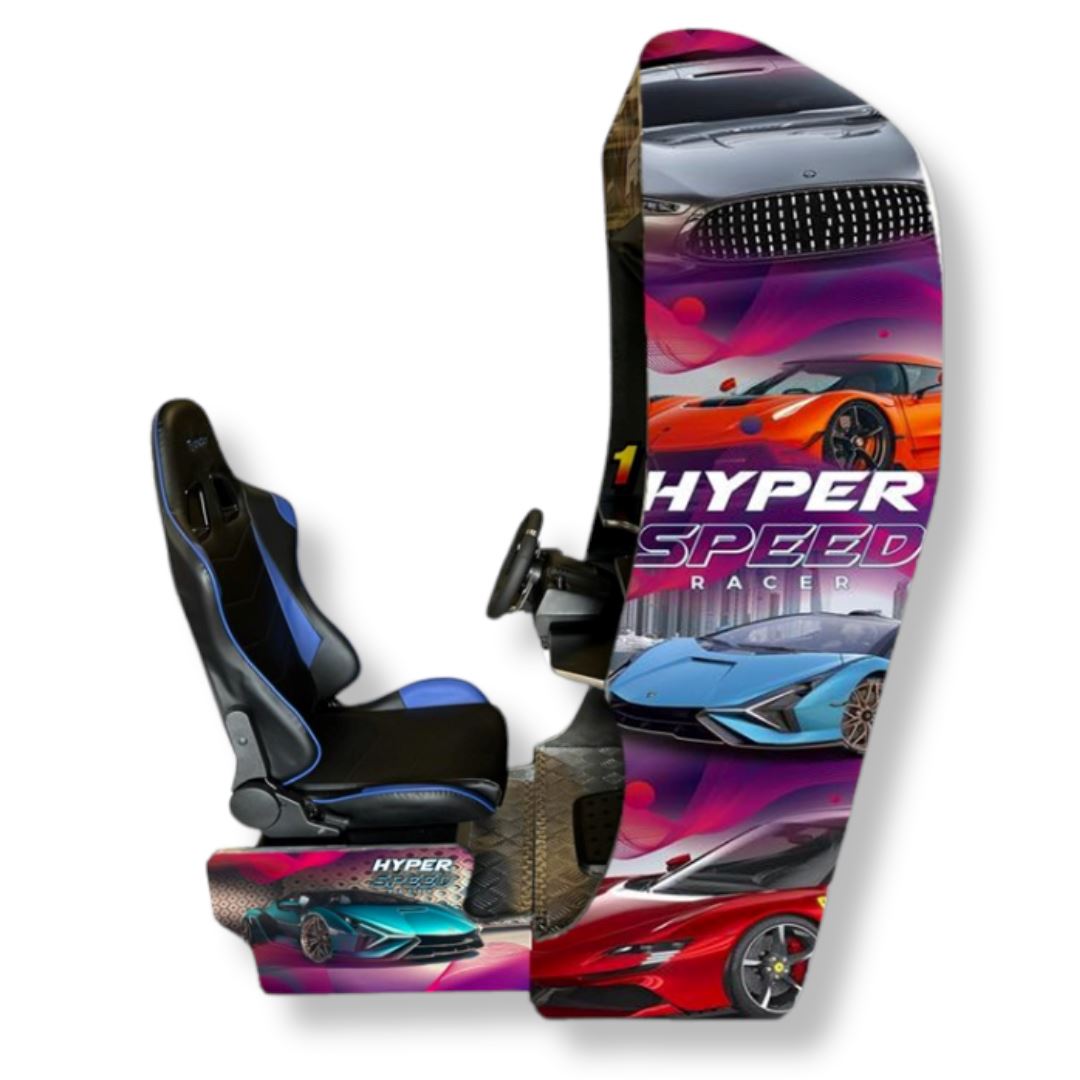 Hyper Speed Racing Simulator Arcade Machine Video Game Arcade Cabinets 