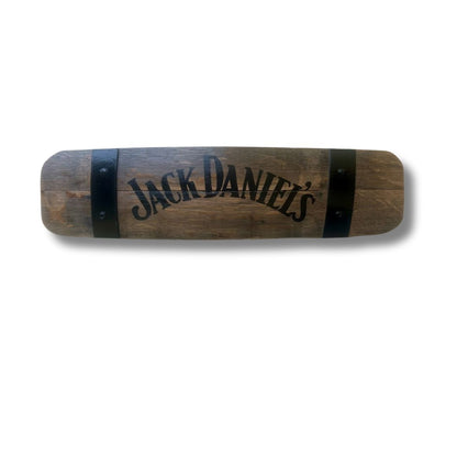 Jack Daniels Wine Barrel Stave Wall Sign Wine Barrel Clock 