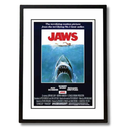 Jaws Framed Movie Poster 