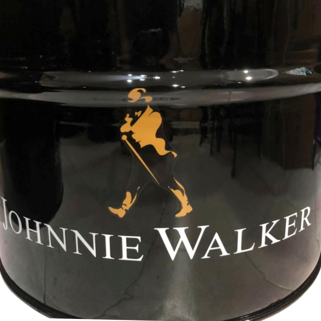 Johnnie Walker Black Drum Seat Drum Barrel 