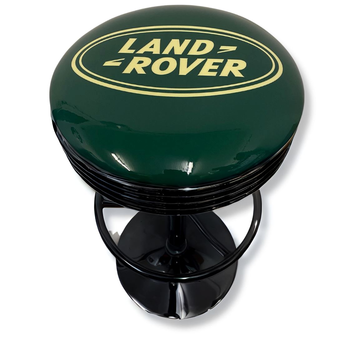 Landrover Retro Bar Stool Retro Bar Stools Black 