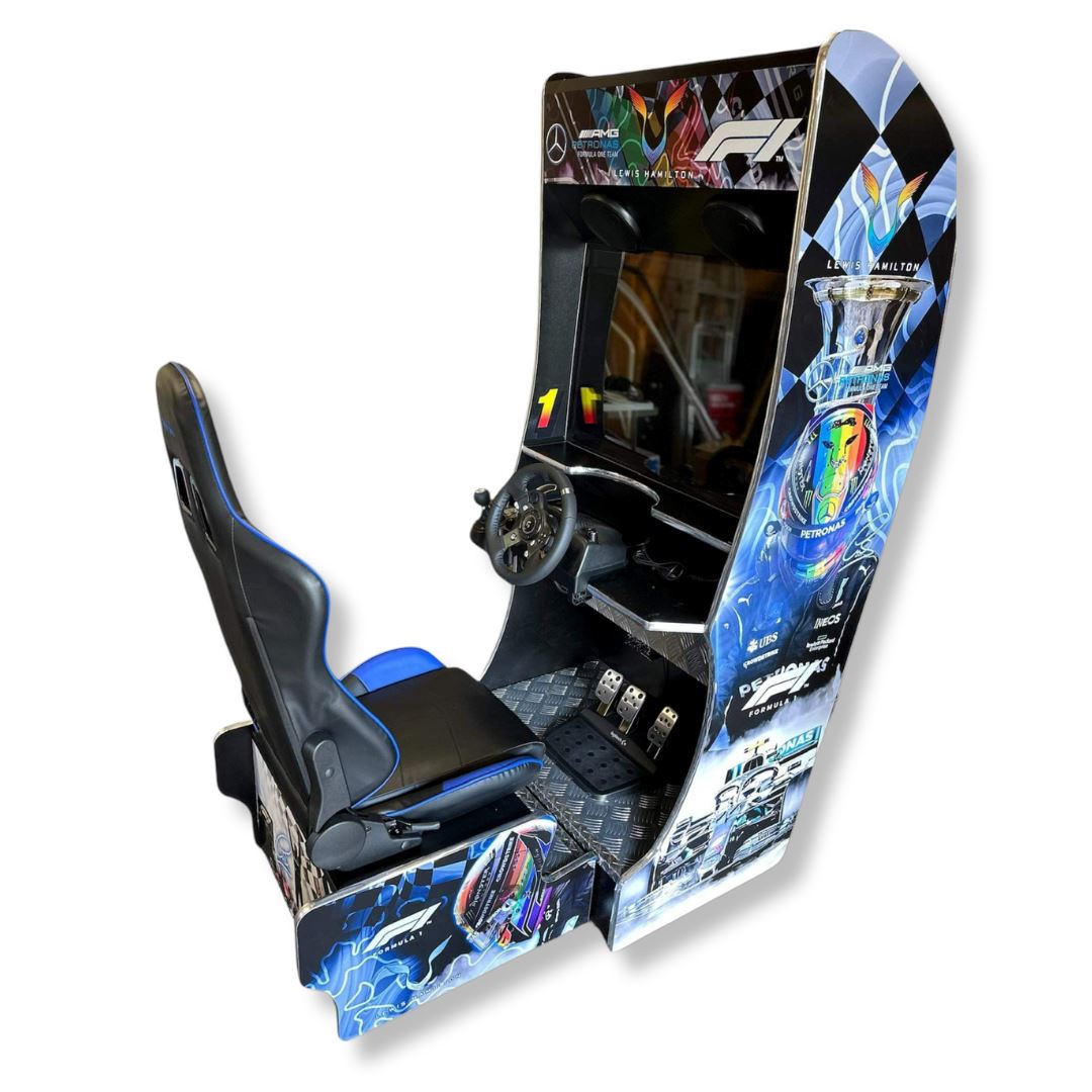 Lewis Hamilton Racing Simulator Arcade Machine Video Game Arcade Cabinets 
