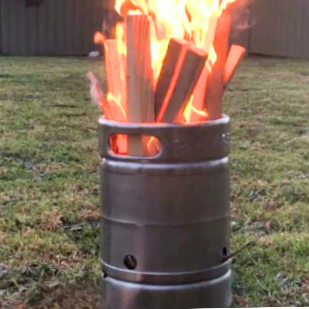 Mini Keg Fire Pit Keg Furniture 