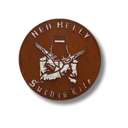 Ned Kelly Metal Sign Metal Signs 