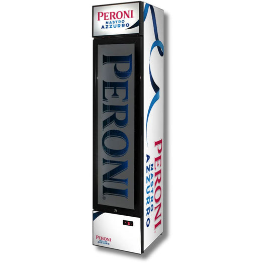 Peroni Branded 160LT Upright Bar Fridge Refrigerators Peroni V1 