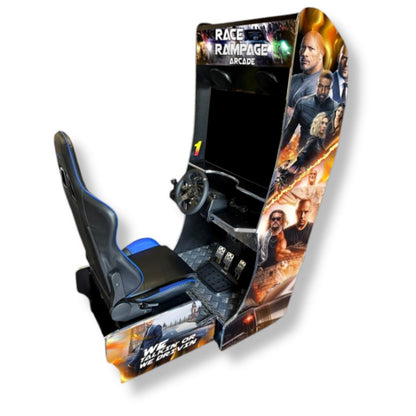 Race Rampage Racing Simulator Arcade Machine Video Game Arcade Cabinets 