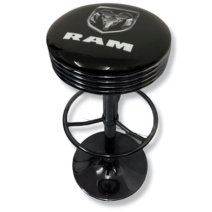 Ram Premium Retro Bar Stool Retro Bar Stools Black 