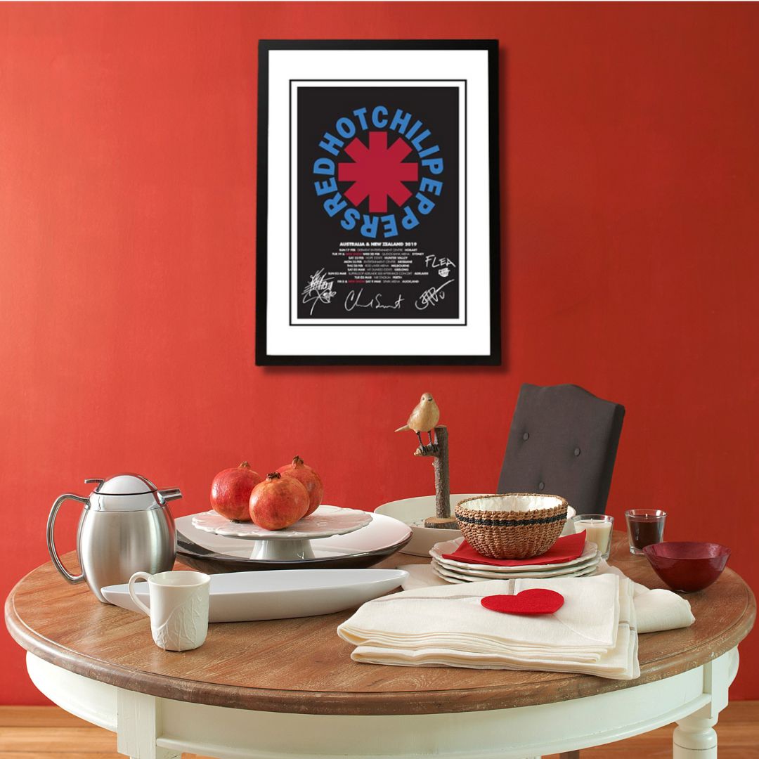 Red Hot Chili Peppers Framed Band Poster 