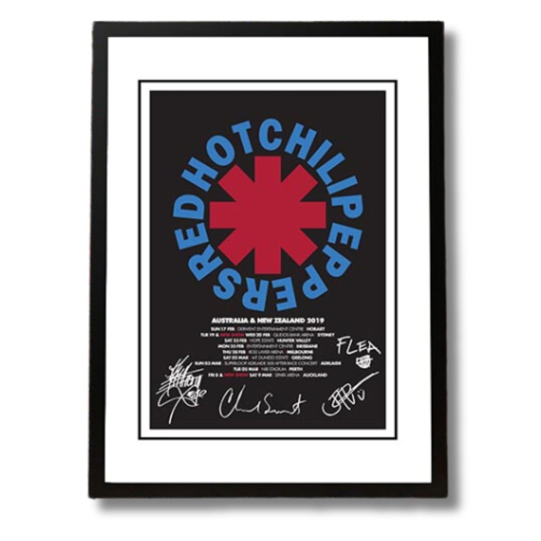 Red Hot Chili Peppers Framed Band Poster 