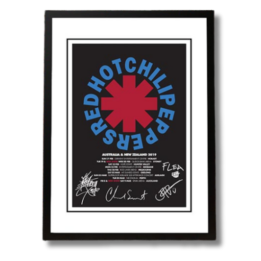 Red Hot Chili Peppers Framed Band Poster