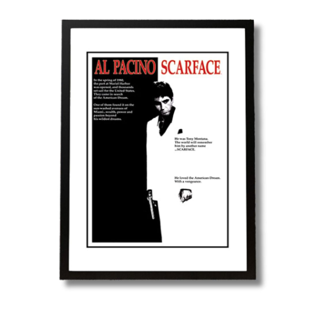 Scarface Framed Movie Poster 