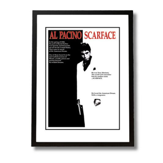 Scarface Framed Movie Poster 