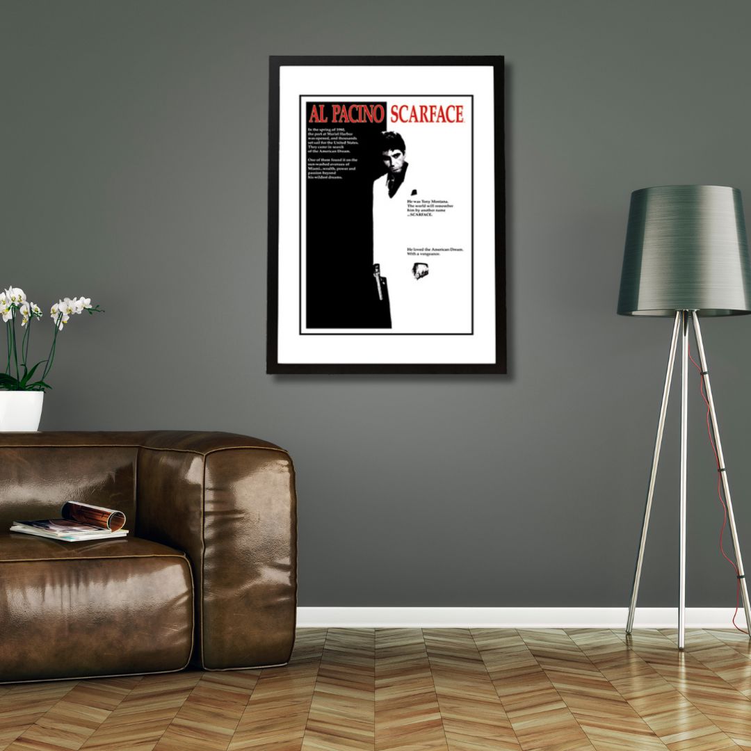 Scarface Framed Movie Poster 