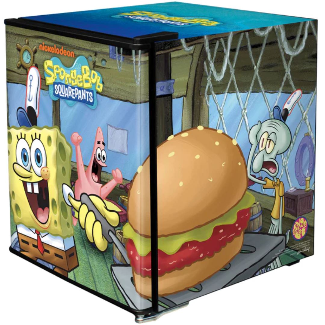 Sponge Bob Square Pants Mini Bar Fridge 46 LT Refrigerators 