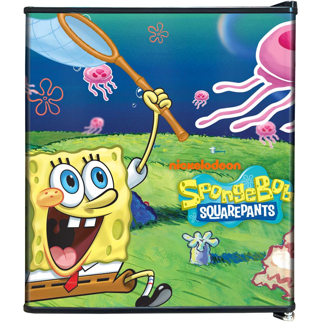 Sponge Bob Square Pants Mini Bar Fridge 46 LT Refrigerators 