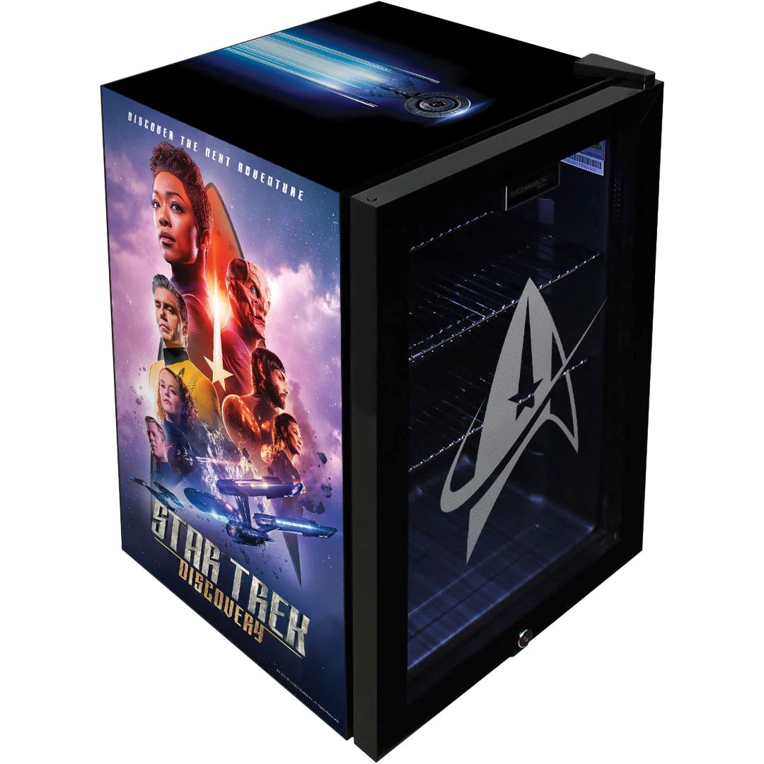 Star Trek Discovery 2 70LT Branded Mini Bar Fridge Refrigerators 