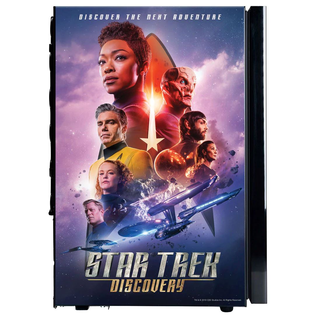 Star Trek Discovery 2 70LT Branded Mini Bar Fridge Refrigerators 