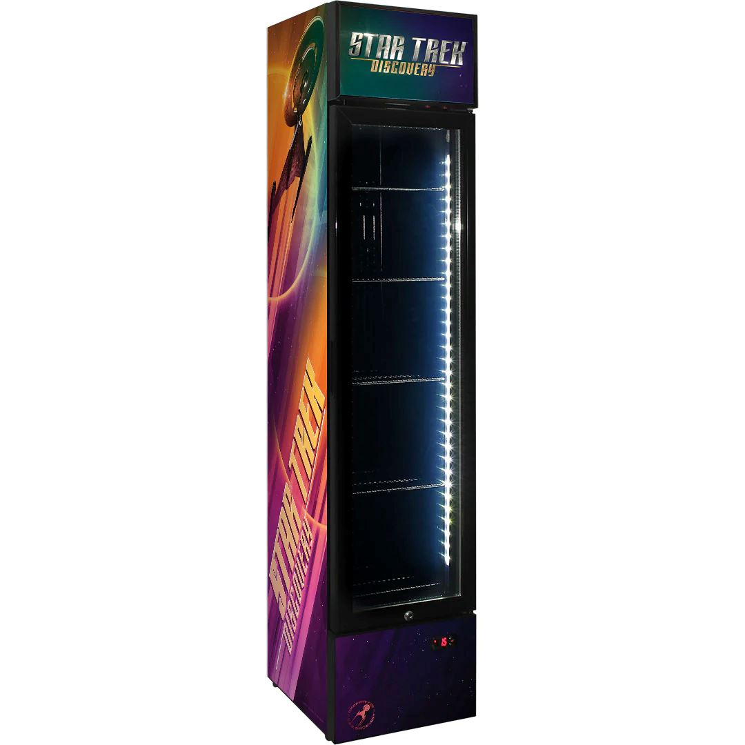 Star Trek Discovery 2 Branded 160LT Upright Bar Fridge Refrigerators 