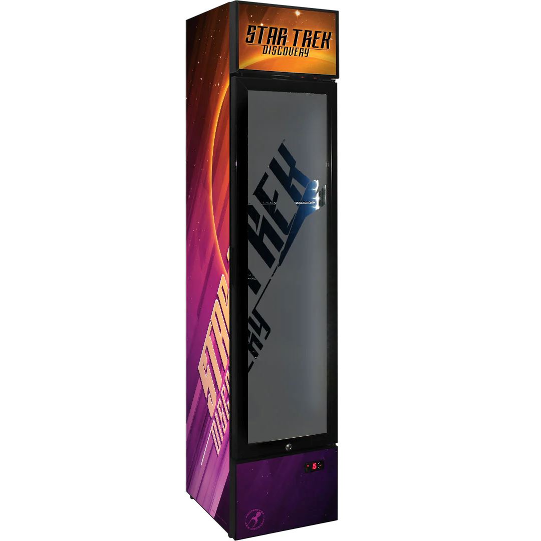 Star Trek Discovery 3 Branded 160LT Upright Bar Fridge Refrigerators 