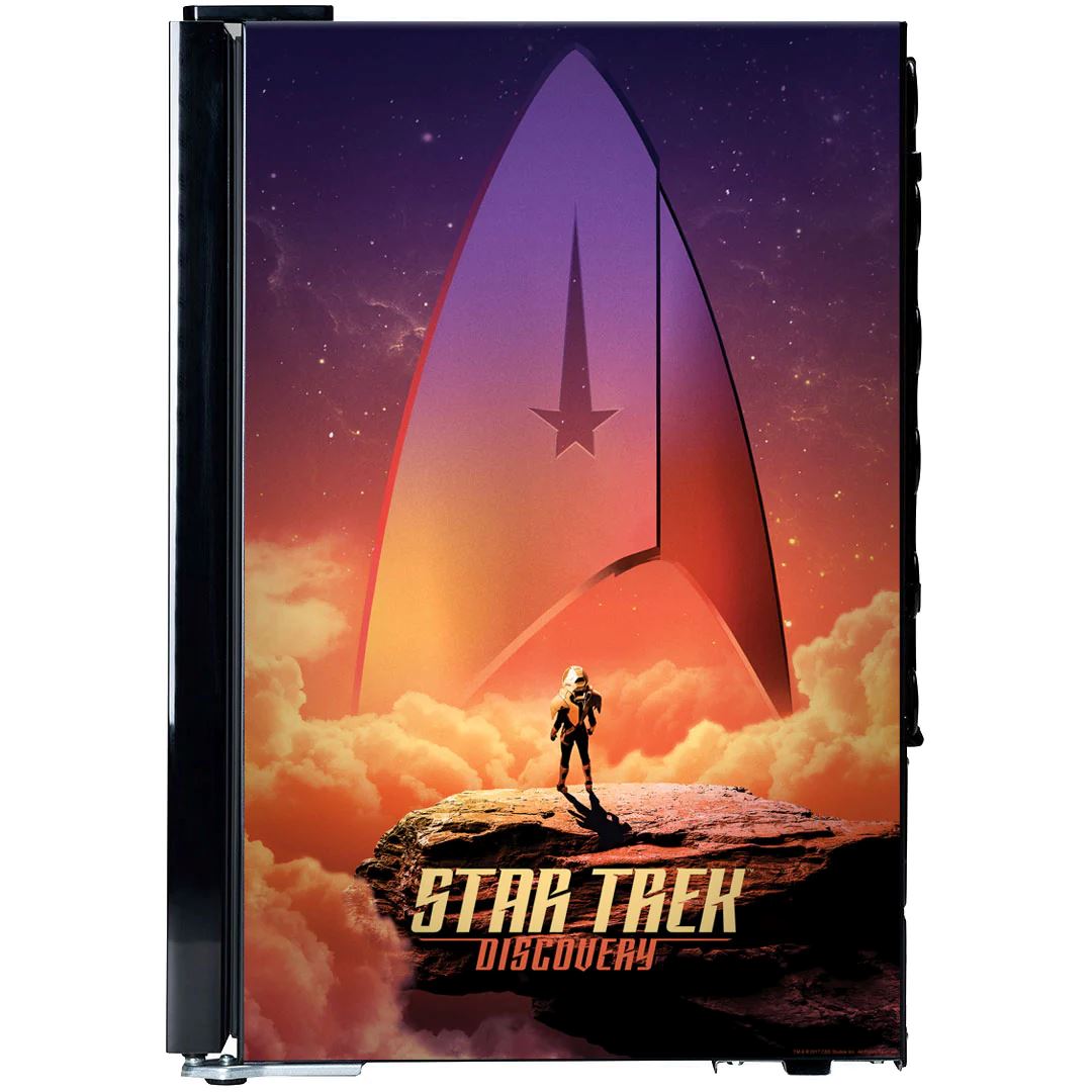 Star Trek Discovery 70LT Branded Mini Bar Fridge Refrigerators 