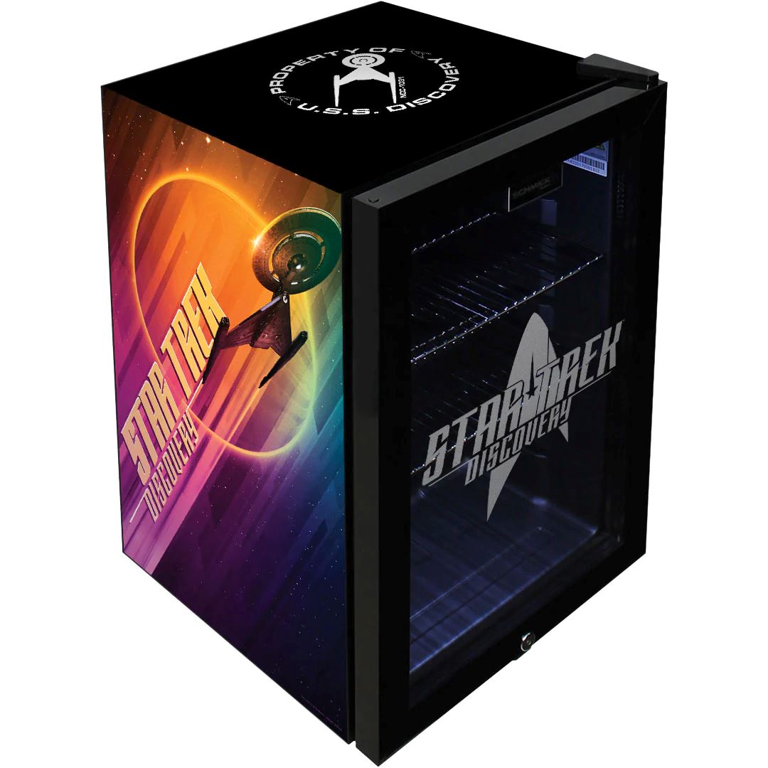 Star Trek Discovery 70LT Branded Mini Bar Fridge Refrigerators 