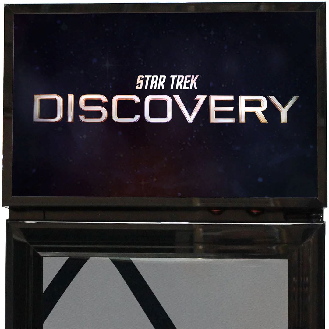 Star Trek Discovery Branded 160LT Upright Bar Fridge Refrigerators 