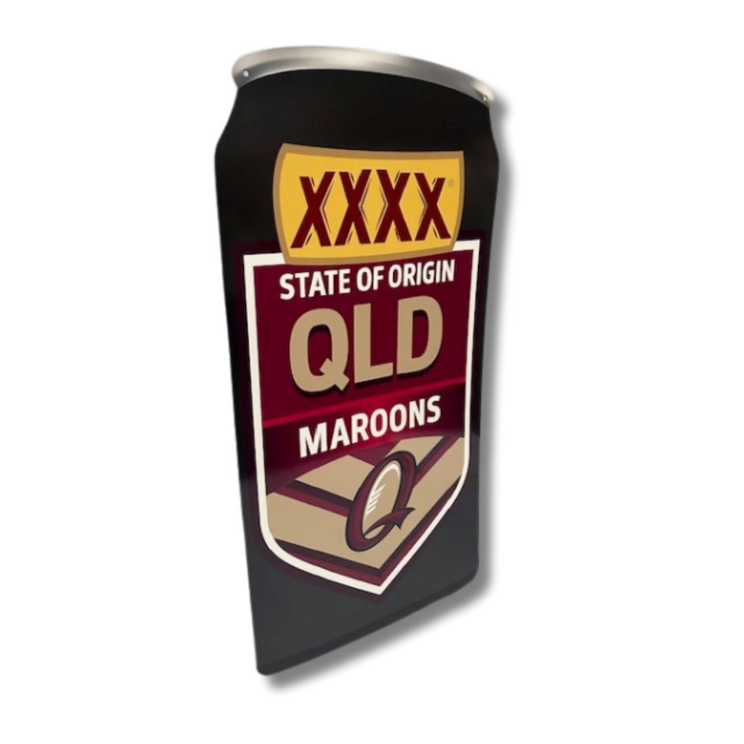 State of Origin 3D Beer Can Sign Metal Signs 