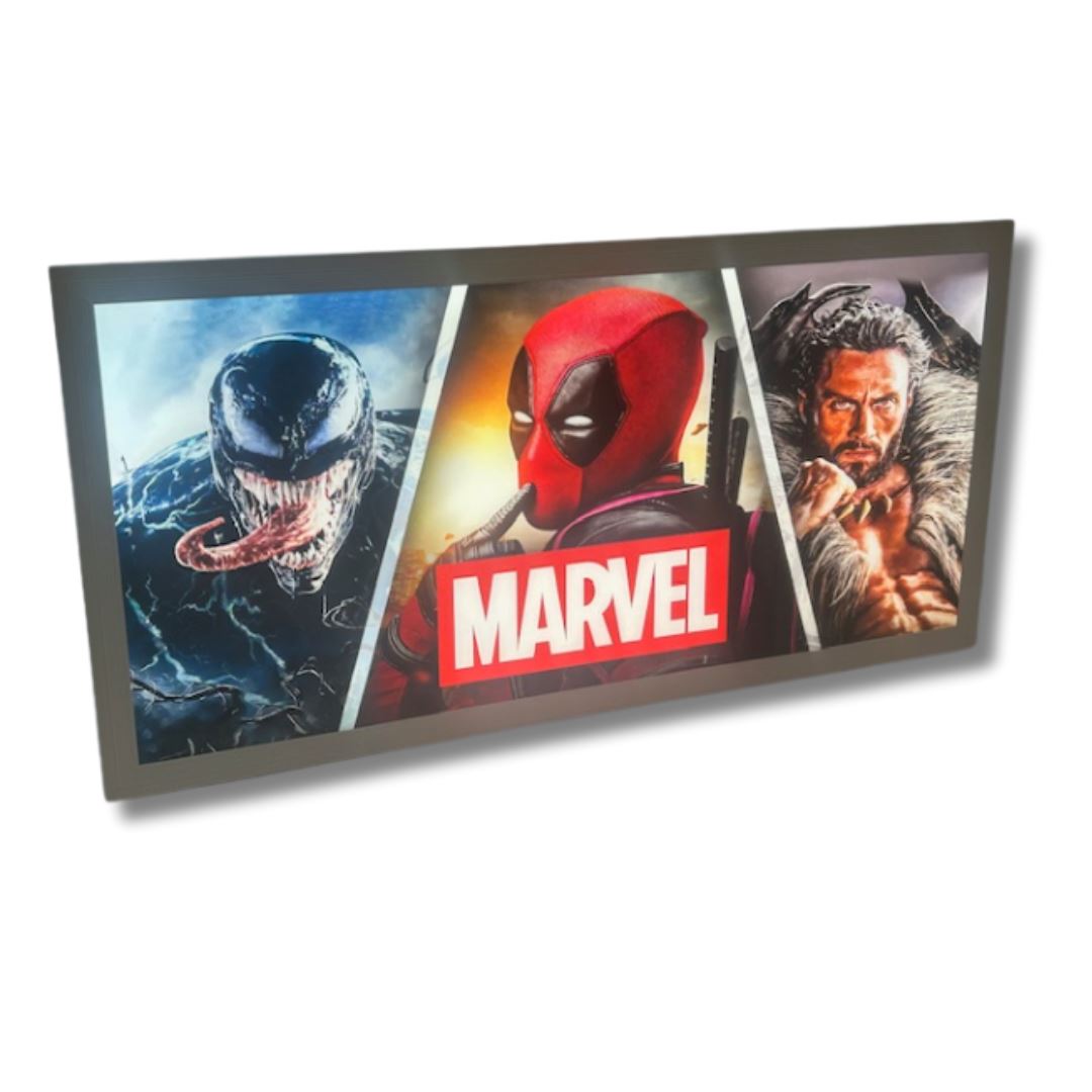 Super Hero Sign 600 x 300MM Light Up Signs 