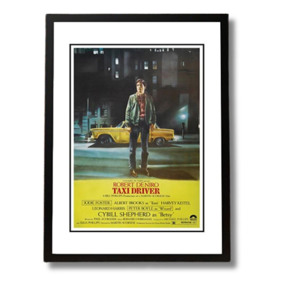 Taxi Driver Framed Movie Poster 