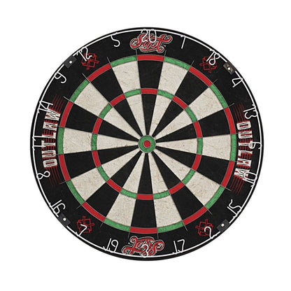Man Cave In Red Dart Board and Cabinet Set Dartboard Set 