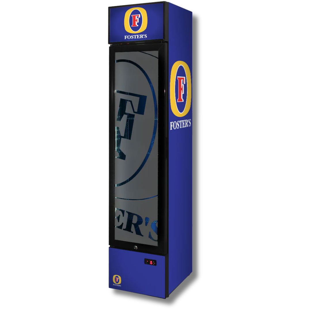 Fosters Branded 160LT Upright Bar Fridge Refrigerators 