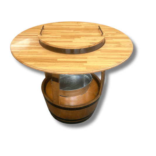 Tasmanian Wine Barrel Table Top Wine Barrel Clock 