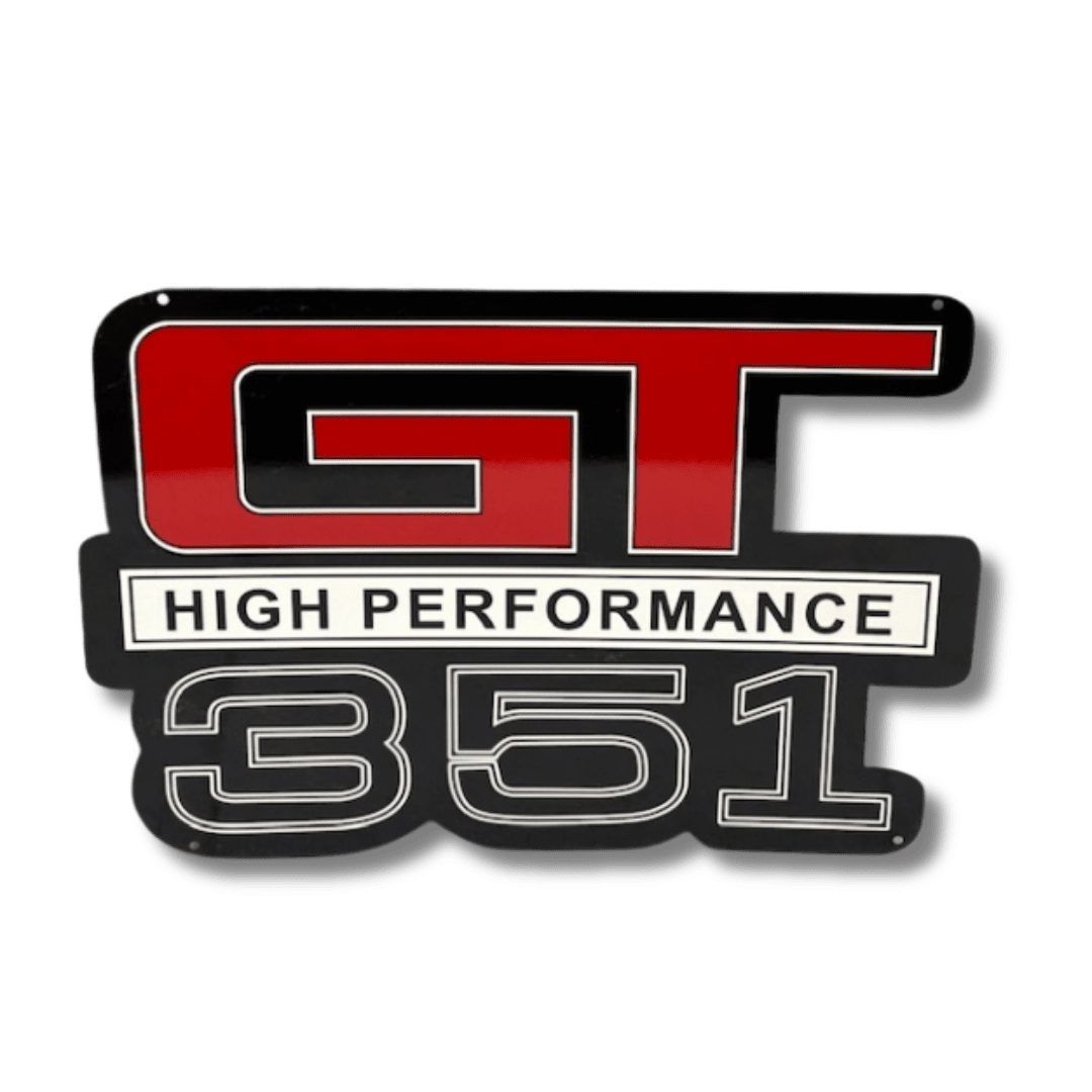 GT 351 Wall Sign Metal Signs 