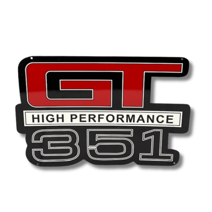GT 351 Wall Sign Metal Signs 