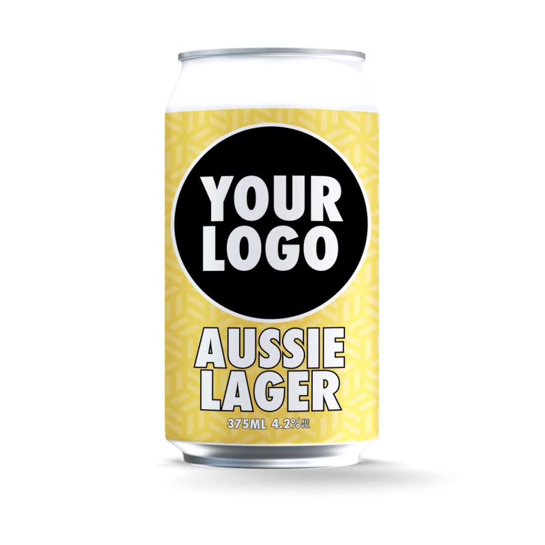 Custom 3D Beer Can Sign Metal Signs Aussie Lager 