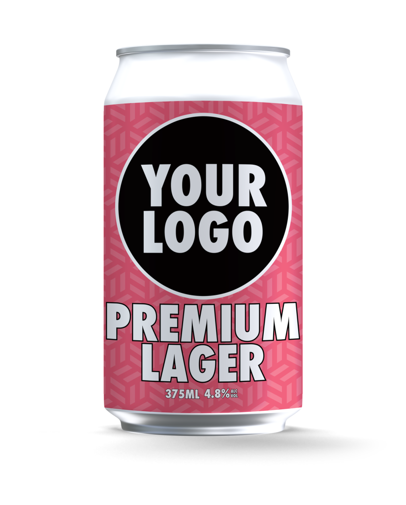 Custom 3D Beer Can Sign Metal Signs Premium Lager 